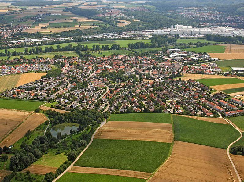 Luftbild Untereisesheim
