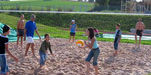 Beach-Volleyballfeld